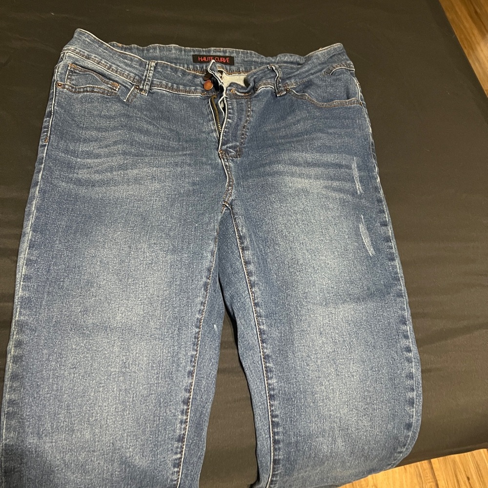 Haute Curve Women's  Blue Jeans